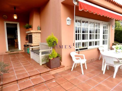 Exterior y asador