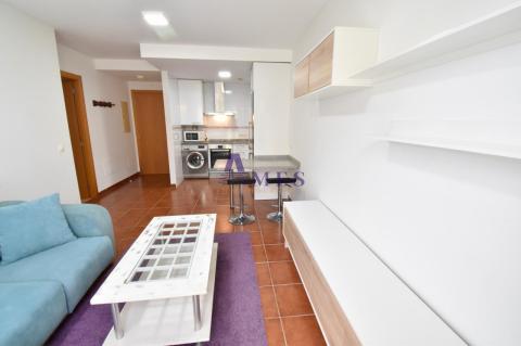 Salon comedor y cocina americana